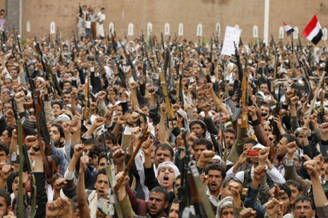  Planes of Saudi-led alliance hit Yemen capital, Houthi heartland 